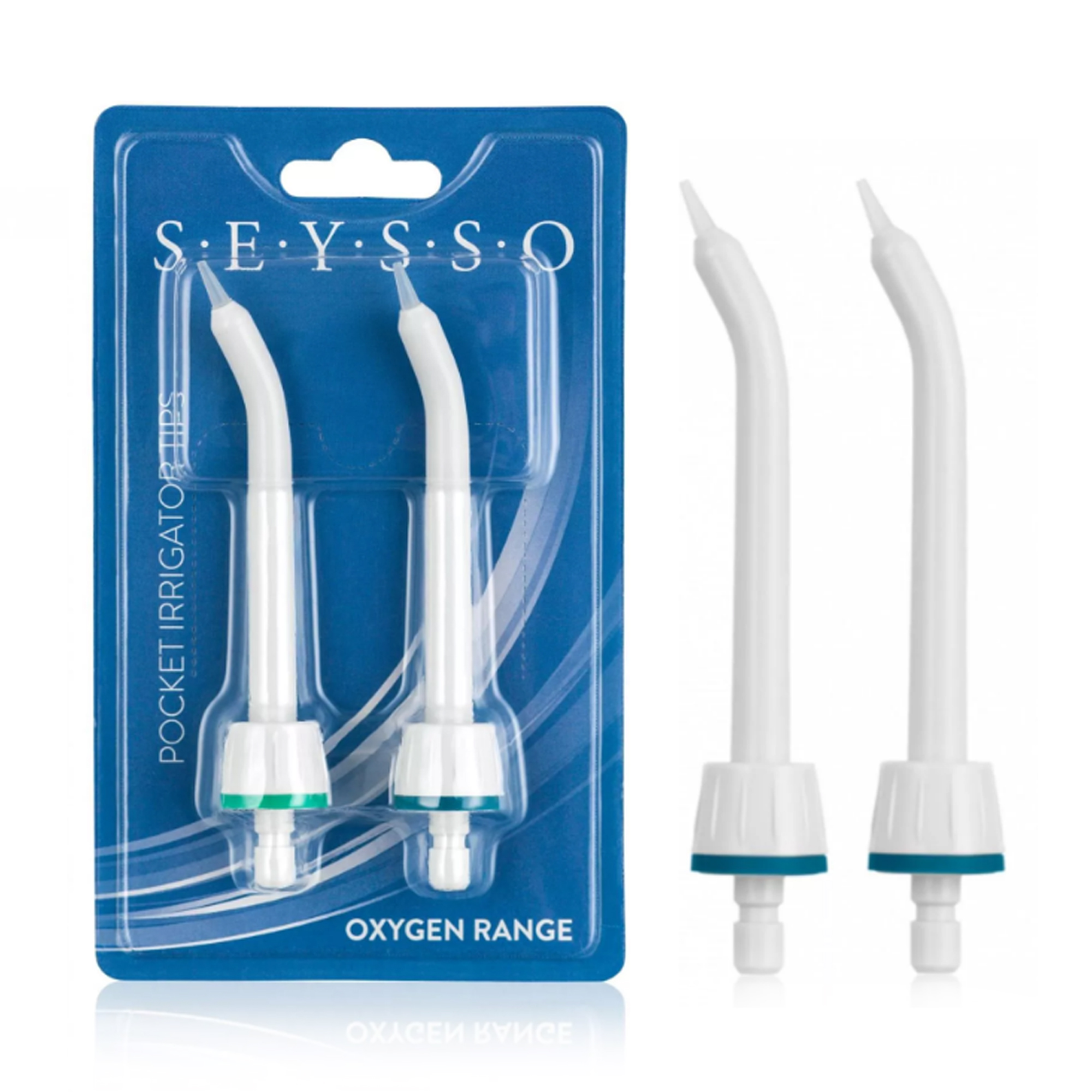 Змінні насадки для іригатора Seysso Oxygen Pocket, 2 шт